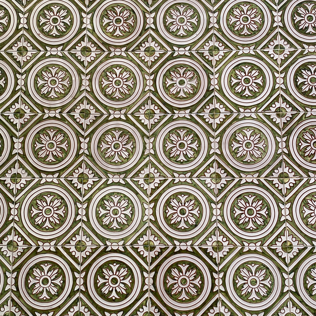 particolare pavimento cementine